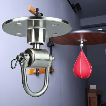 

Steel Sandbags Swivel Kit Fitness Accessories Pear Punching Ball Boxing Equipment Gym Durable Base Hook Mount Speed Bag Training