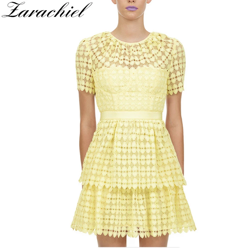 self portrait yellow dress