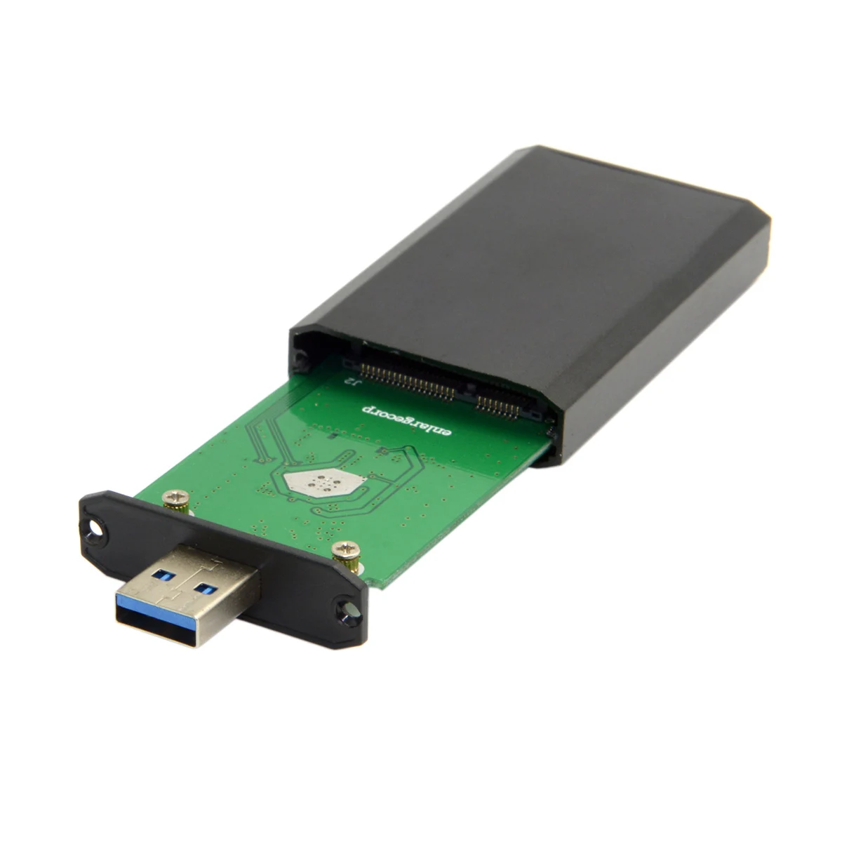 

Mini PCI-E mSATA to USB 3.0 External SSD PCBA Conveter Adapter Pen Driver Card with Case