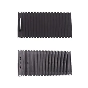 

Car Center Console Cover Cup Holder Roller Blinds C-Class E-Class Cup Holder Zipper Storage Box Trim