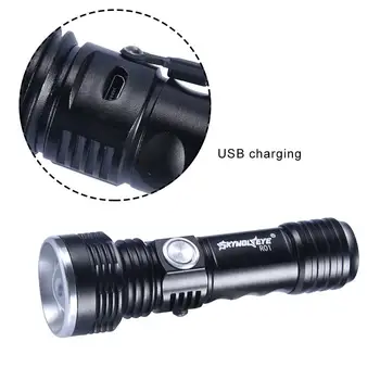 

UV LED 3 Modes Flashlight Flashlight Lamp Purple Light for Money Detection