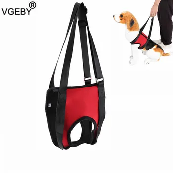 

2Types Adjustable Front Rear Dog Pet Support Harness Vest Collar Walking Aid Lifting Pulling Vest for Old Injured Dogs Pet