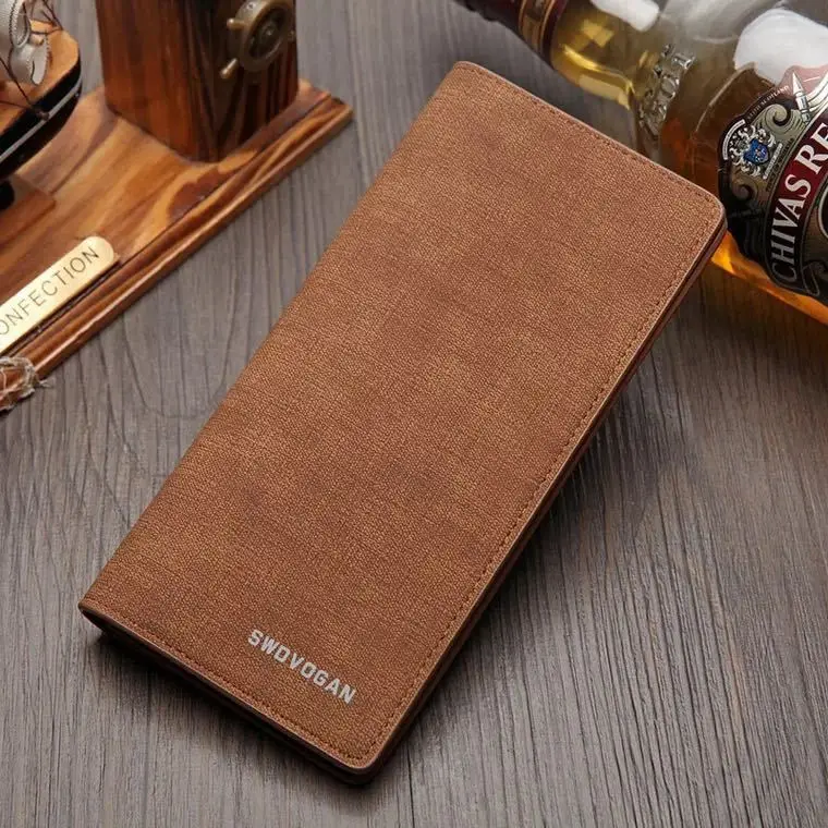 

Supply of Goods MEN'S Wallet Long Retro Ultra-Thin Soft Leather Card Bit More Wallet 2019 New Style Wallet