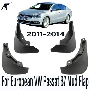 

Front Rear Molded Car Mud Flaps For European VW Passat B7 2011 2012 2013 2014 Mudflaps Splash Guards Mud Flap Mudguards Fender