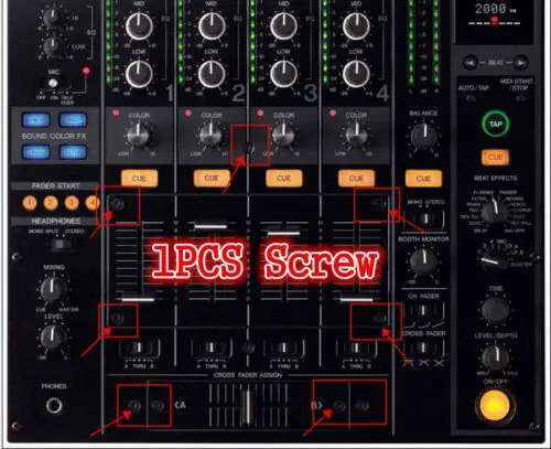 Только Винты 15 шт.! Для вспышки Pioneer DJM-800 2000 900 850 700 600 винт D3115 | Электроника