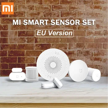 

EU Version Xiaomi Smart Home Kits MI Control Hub Window Door Sensor Motion Sensor Wireless Switch Smart Sensor Set Mi Home APP