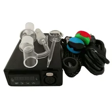 Кварцевые Enail Dab комплект Электрический Dab ногтей ручка Rig воск PID TC Box 20 мм нагревателя 4 в 1 14/18 мм Мужской Женский совместных Quartz лак для ногтей
