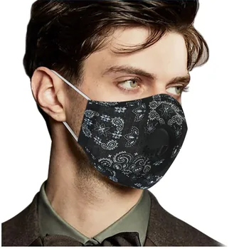 

In Stock PM2.5 Outdoor Washable Reuse Print Face FaceCover Printing Mouth FaceCover mascarillas Mascara mondkapje camping maska