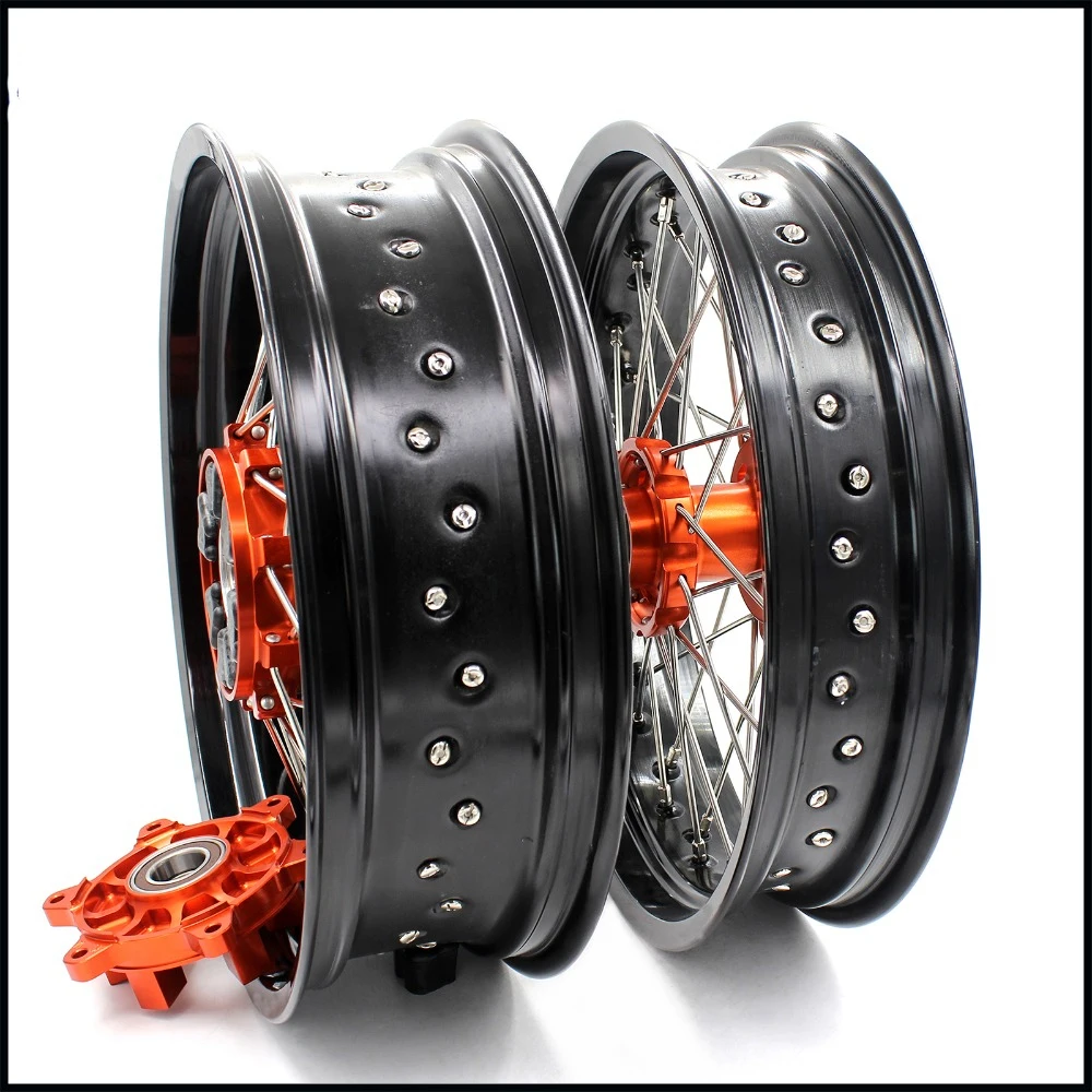 KKE 3 5/5 0 Cush Drive Supermoto колеса для KTM EXC EXCF SX SXF XC XCW XCF 125 150 200 250 300 350 450 500 505 525 2003 2020|Колеса| |