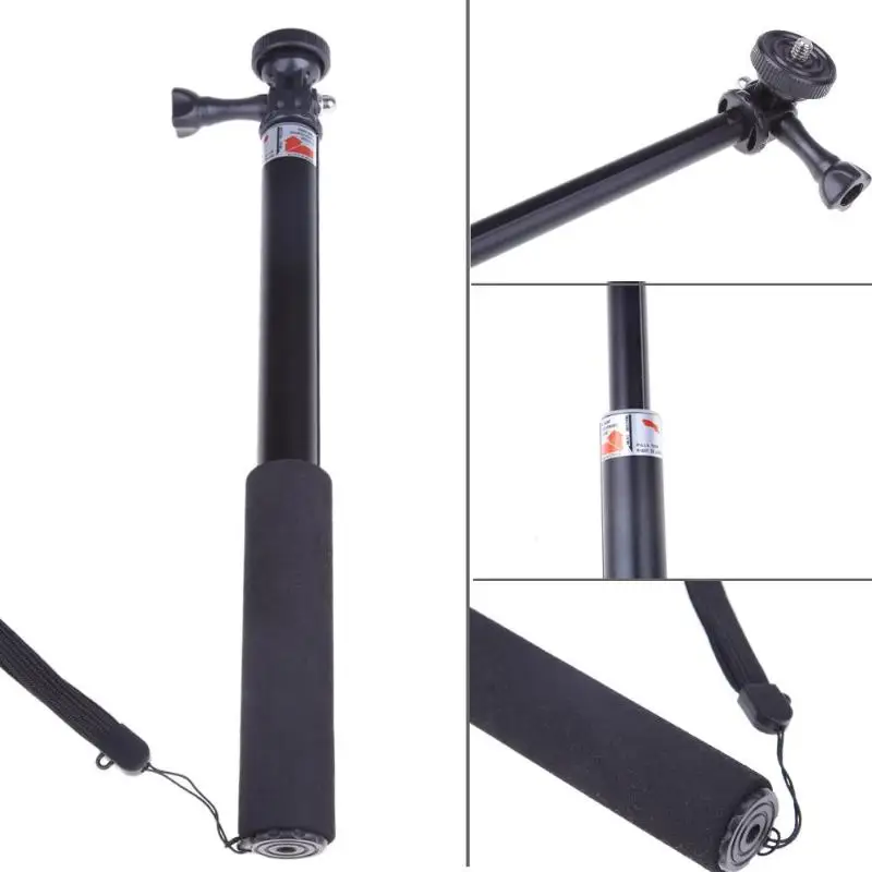 

Action Camera Tripod Portable Sports Camera Monopod Telescoping Extendable Pole Handheld & Tripod Mount Selfie Stick for GoPro