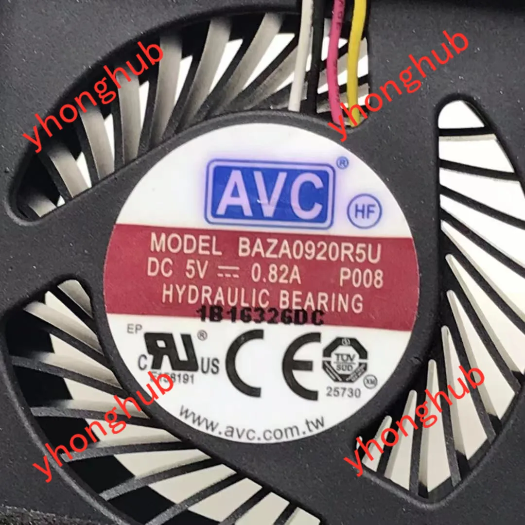 Servidor Ventilador de Refrigeração Baza0920r5u Nfb86c05h Fsfa15 N92-amd N92-bsw dc 5v 0.5a - Imagem 2