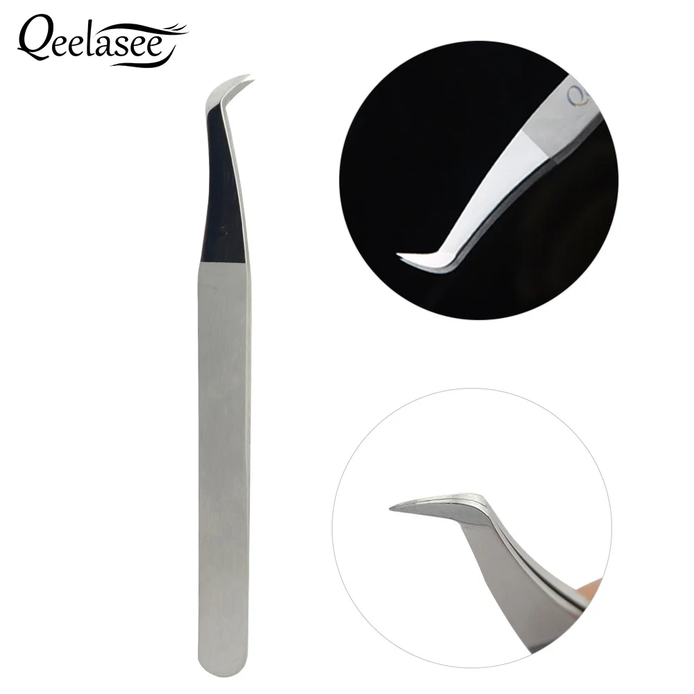 

No logo AS09 Volume Eyelash Tweezers 3D-6D Volume Eyelash Extension Best Quality Fan Lash Tweezers Private Label