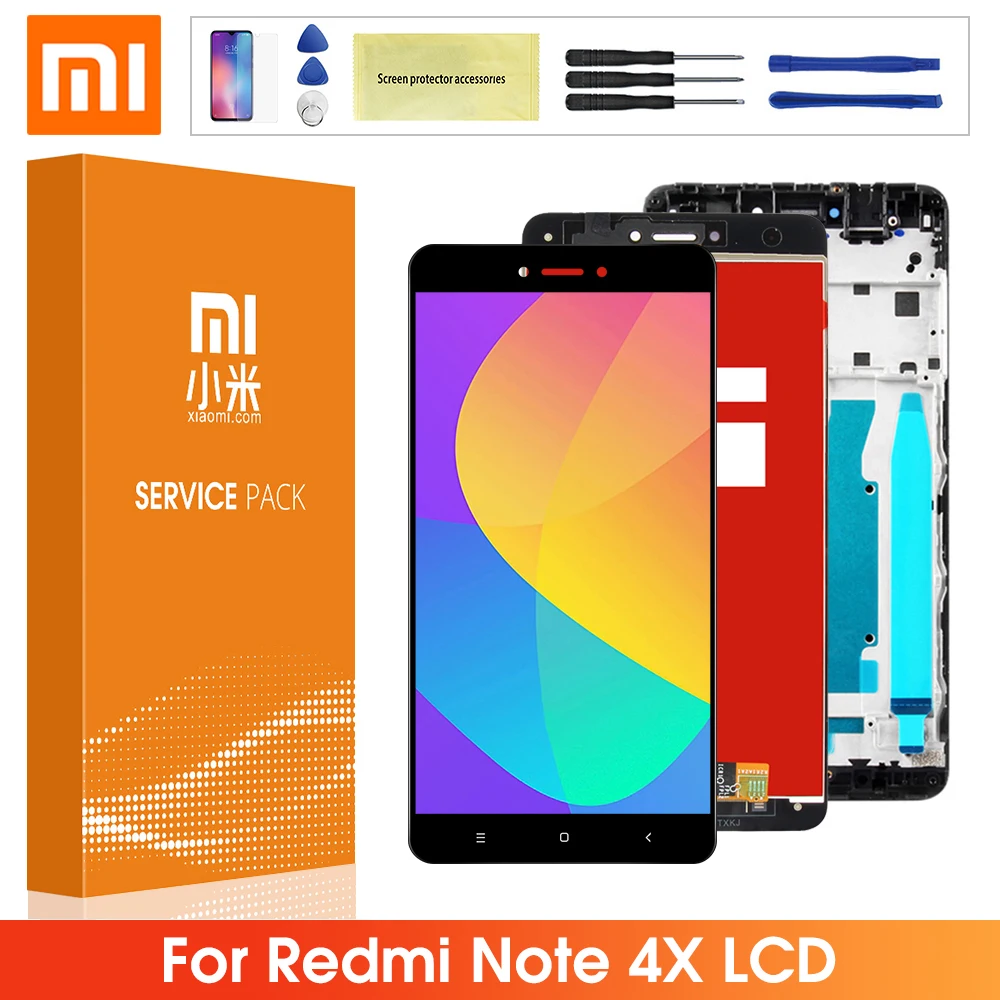 Оригинальный сенсорный дисплей для Xiaomi Redmi Note 4X в комплекте с инструментами