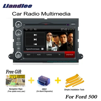 

Liandlee For Ford 500 2005~2007 2 din Car Android GPS Navi Navigation Radio TV CD DVD Player Audio Video Stereo OBD2