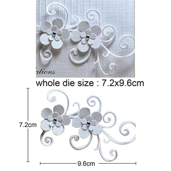 

Metal Cutting Dies new flower vines Stencil for DIY Scrapbooking Paper Album Card Making Embossing Die