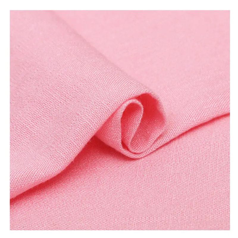 

Width 59'' Thin Plain Colour Slub Tencel Cotton Linen Fabric Summer Clothing Pants Skirt Material