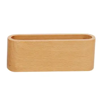 

Business Card Holder&Note Holder Display Device Card Accessories business Desk Office Stand Wooden Organizer holder Holder G2G1