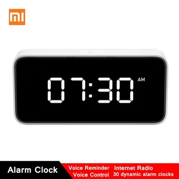 

Original Xiaomi Xiaoai Smart Voice Broadcast Alarm Clock Household Creative Smart Alarm Clock Work With Mi Home APP
