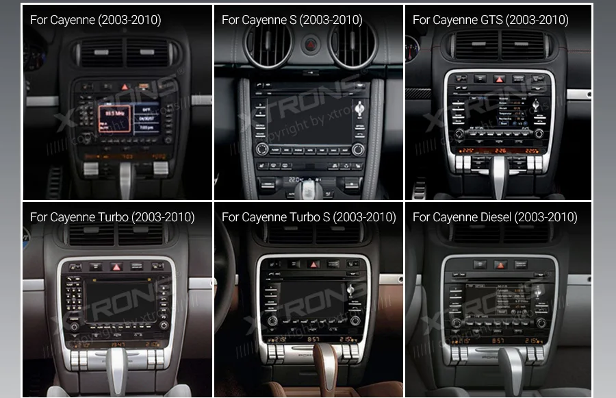 XTRONS " Android 9,0 Восьмиядерный 64 ГБ+ 4 Гб подходит для Porsche Cayenne 2003-2010 автомобильный dvd-плеер мультимедийная gps система DAB DVR TPMS