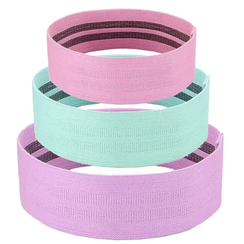 

Yoga Resistance Bands Anti-Slip Design 3 Resistance Levels Workout Bands for Glute and Hip Exercise ,Yoga, and Pilates