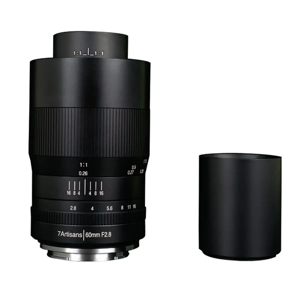 

7 artisans 60mm f2. 8 1: 1 magnification macro lens is suitable for Canon for EOSM EOSR E for Fuji for M43 Mount