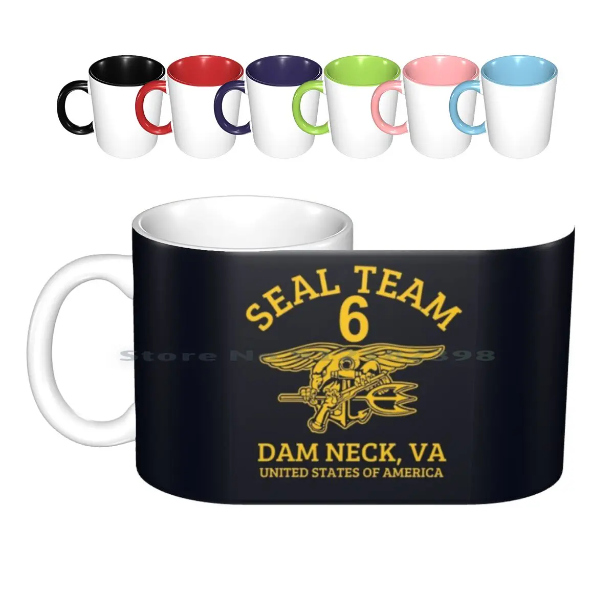 U.s. Navy Seals Seal Team 6 Ceramic Mugs Coffee Cups Milk Tea Mug Seals