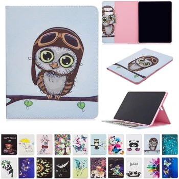 

For Apple iPad Pro 11 (2020) Flip Cover for iPad Pro (11-inch, 2nd generation) Fashion Cartoon Painted Leather Case Flip Stand