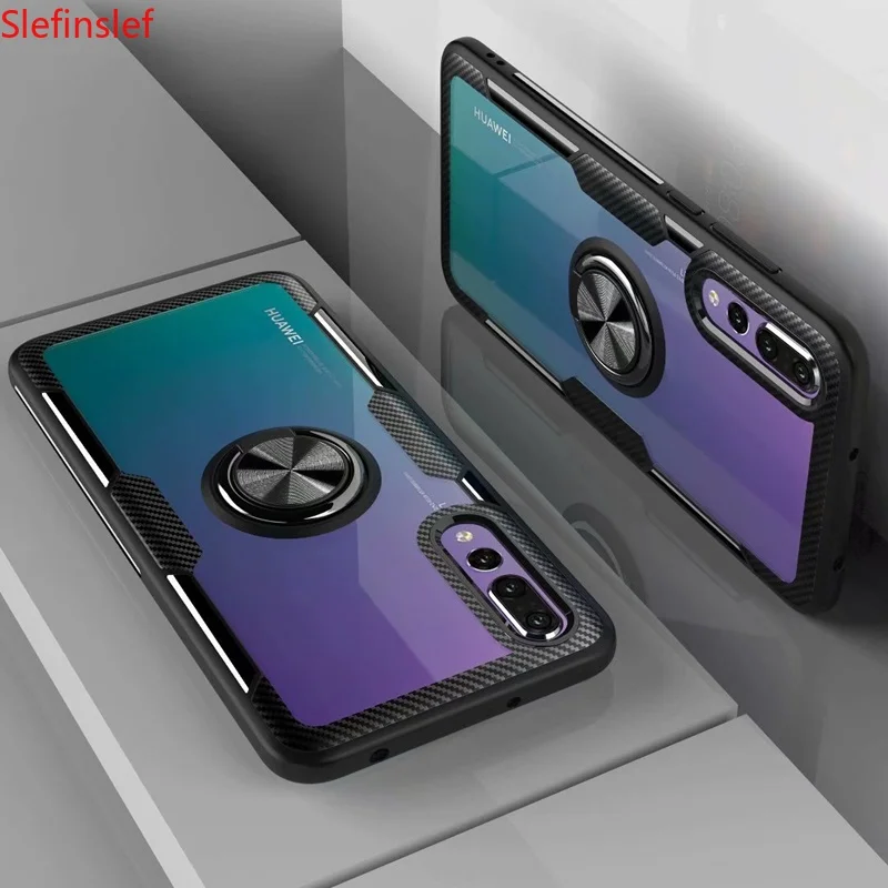 Чехол для Samsung Galaxy M10 M20 M30 A10 A20 A30 A40 A50 A70 прозрачный ударопрочный чехол подставка с