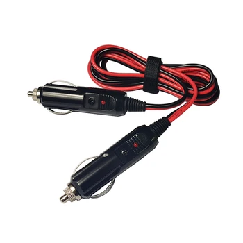 

JKM Car cigarette lighter male to male extension power cord