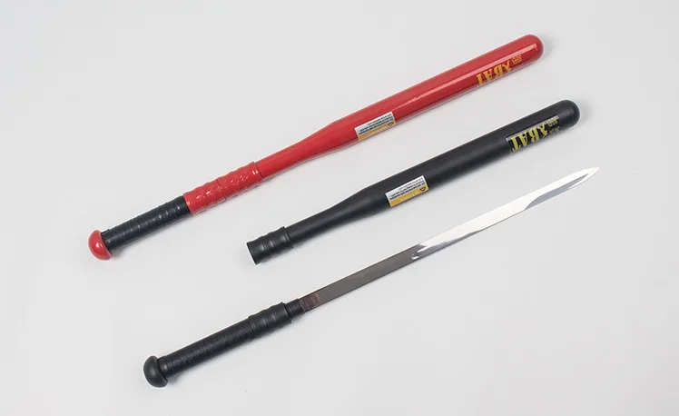 

Stainless steel baseball stick car self-defense stick in the knife self-defense supplies equipment baseball rod metal home decor