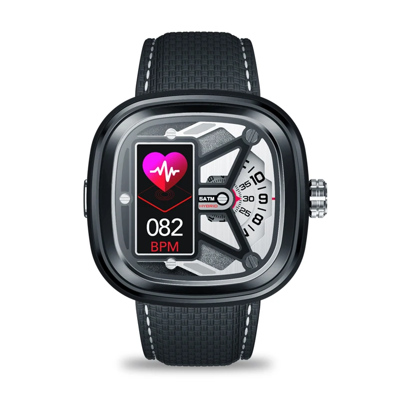 

Zeblaze Hybrid2 Newest Sports Smart Bracelet Fitness Tracker Heart Rate Blood Pressure Monitor Waterproof Bluetooth Health Watch