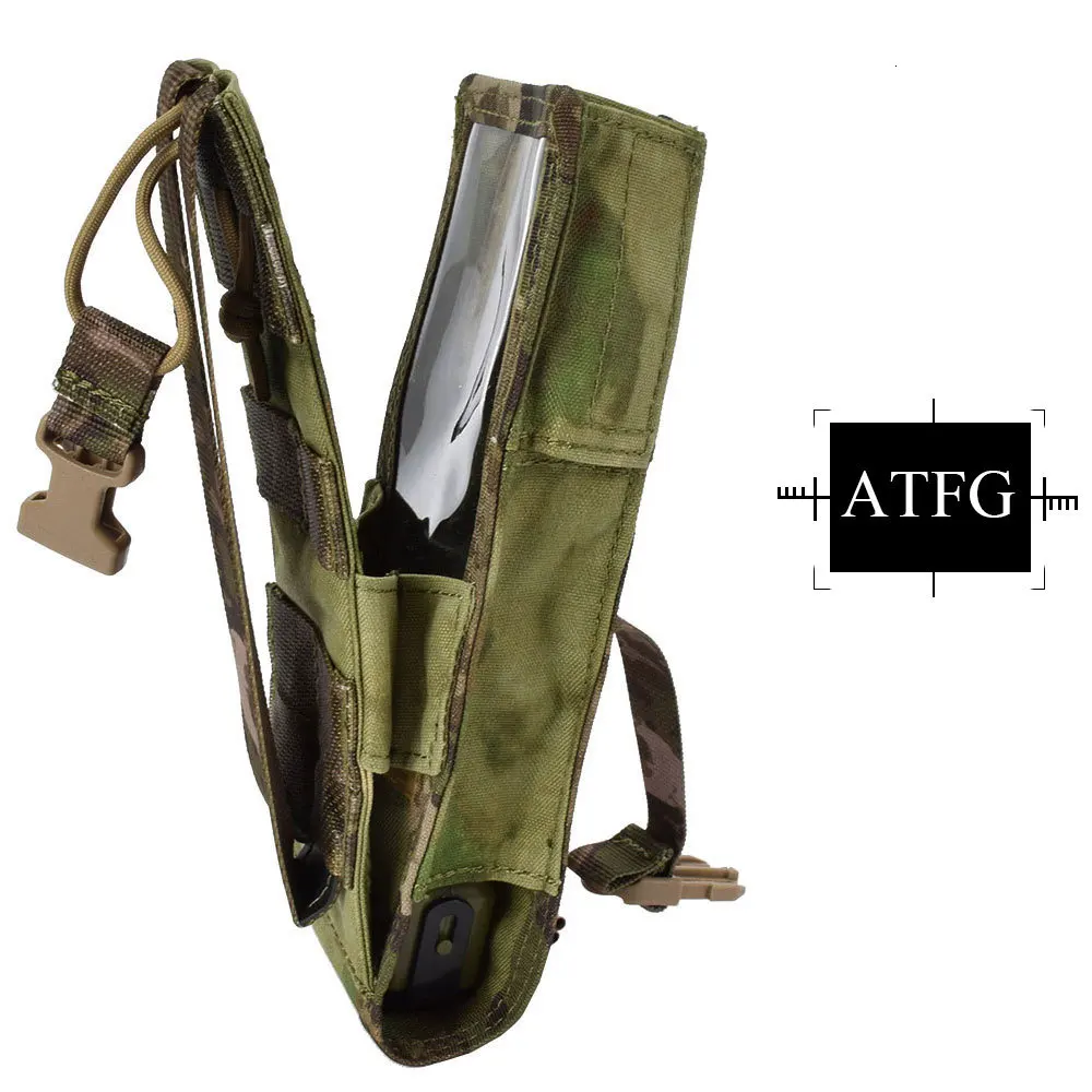 EMERSON gear тактический PRC 148/152 Радио Чехол охотничий Пейнтбол боевое снаряжение для страйкбола Molle Радио Держатель мультикам черный EM8350