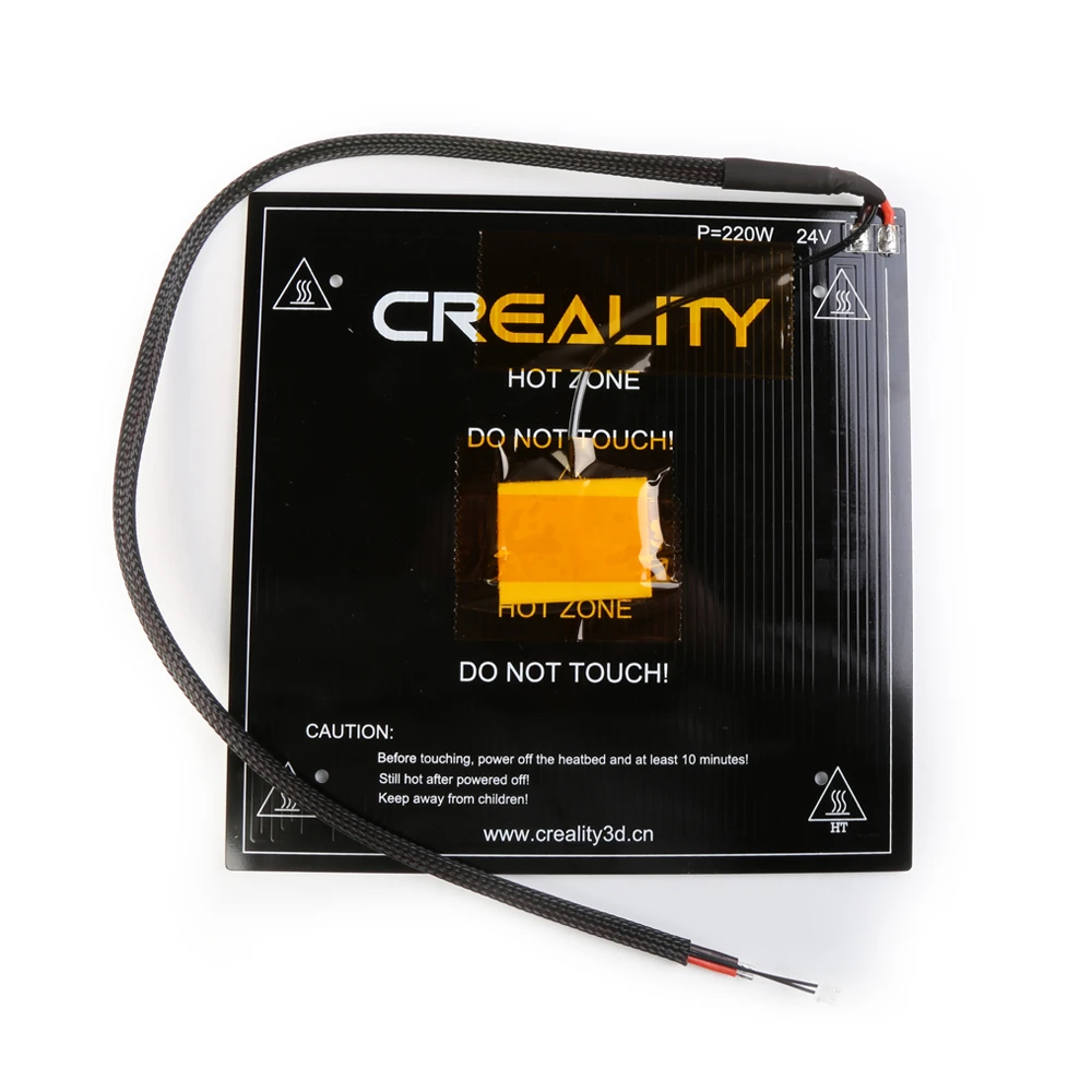 Creality 3d Printer Ender 3 Ender 3 V2 Ender 3 Pro Cr Cp 01 Cr pro Assembled Hotbed Bed Kit Size 235 235 3mm Original Parts 3d Printer Parts Accessories Aliexpress