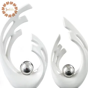 

Wing Ornaments Creative Living Room TV Wine Cabinet Modern Ceramic Home Decorations Ceramic Craft X'max Gift