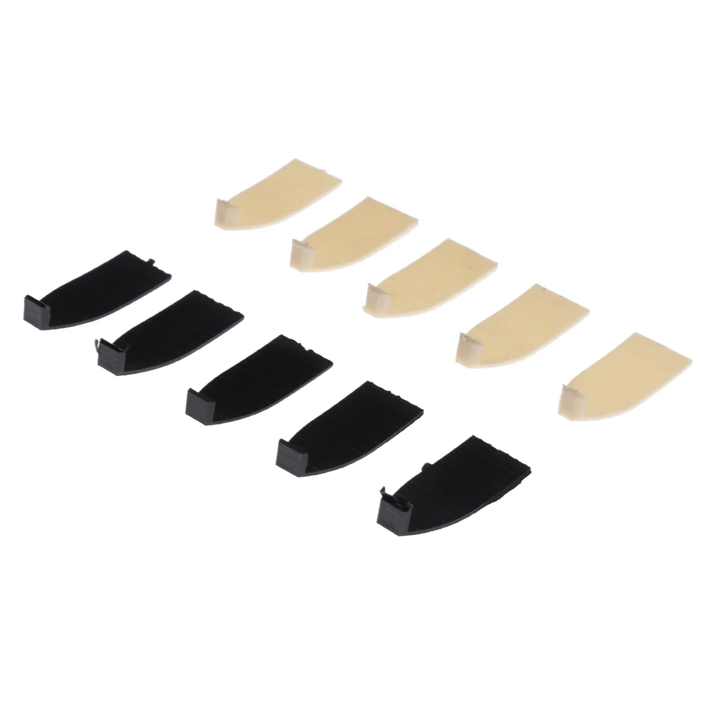 Violin Accessories 10 Pieces Violin Fittings Bow Pads Replacement Parts