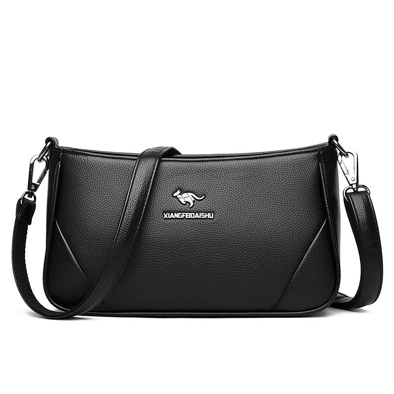 Women Handbag Luxury Shoulder Bag Soft Pu Leather Tote Fashion 2021 High Quality Ladies Classic Crossbody Bags