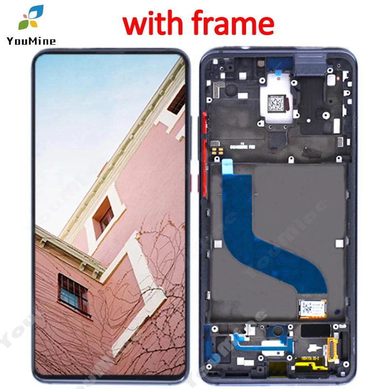 Для xiaomi mi 9t pro ЖК дисплей сенсорный экран дигитайзер M1903F10G M1903F11G сборка для Xiaomi Mi 9T