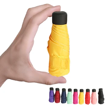 

Mini Pocket Umbrella Women UV Small Umbrellas 180g Rain Women Waterproof Men Sun Parasol Convenient Girls Travel Parapluie Kid