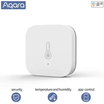 

Aqara thermostat wifi Temperature Sensor Air Pressure Humidity zigbee Sensor smart homekit zigbee Sensor for mihome app