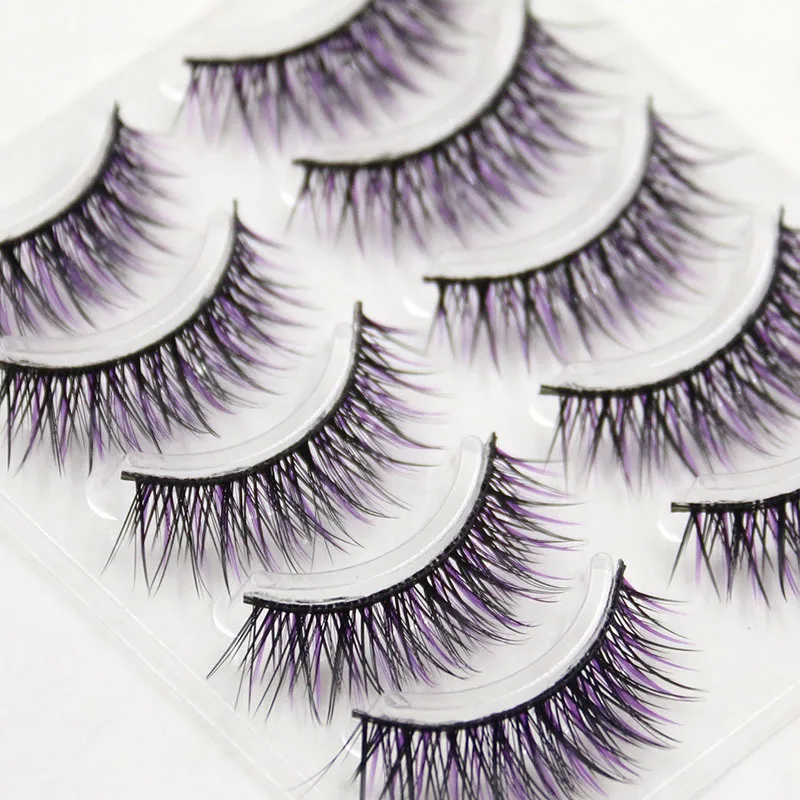 Pure handmade eye makeup false eyelashes High quality charming Eyelash bundle Eye patch Eyelash extension Kabuki show dedicated