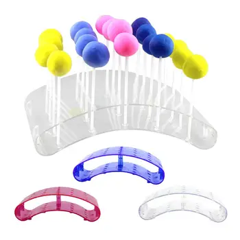 

20 Holes Cake Pop Lollipop Stand Display Holder Showing Stand Environmentally Ps Bases Shelf DIY Baking Tools