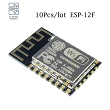 10 pçs/lote ESP8266 ESP-12F Modelo ESP12F Atualizar Remoto WI-FI Módulo Serial Sem Fio WIFI ESP12 Programador Para Arduino