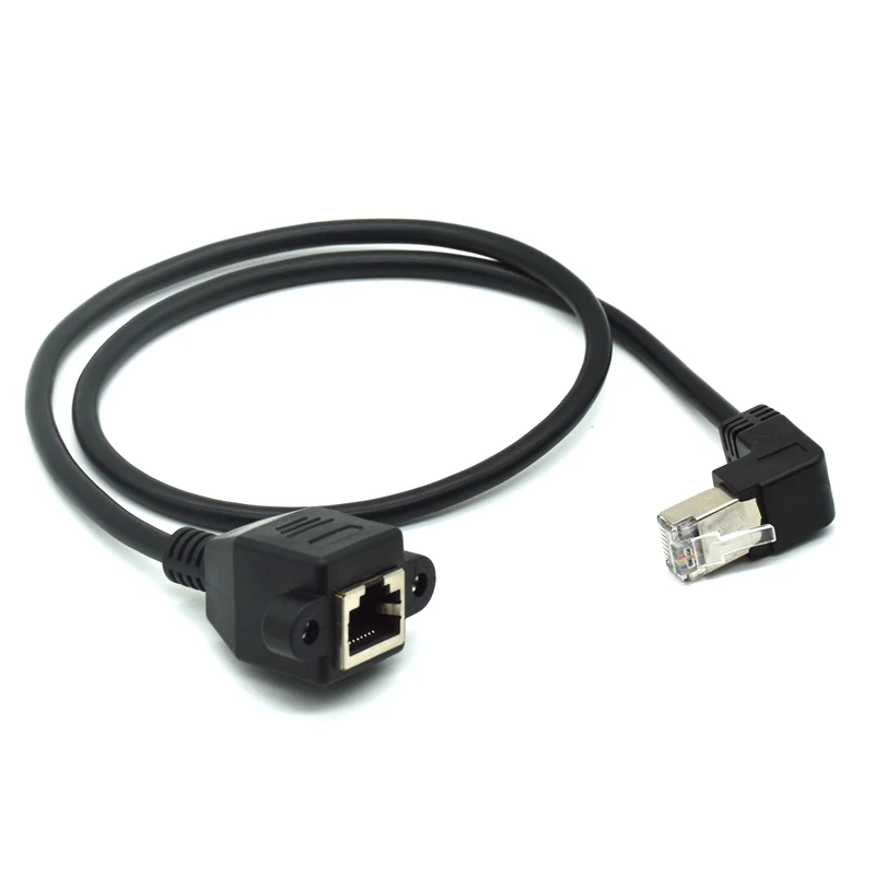 Удлинительный кабель для локальной сети 8P8C/FTP/STP/UTP/Cat5/6/RJ45 левый вверх вниз и