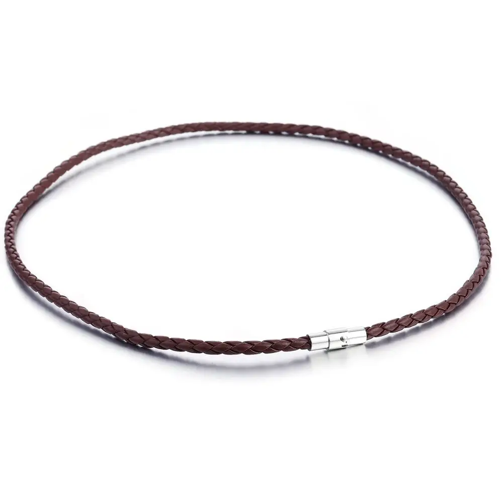 What Is A Choker|unisex Leather Choker Necklace 4/6/8mm - Stainless Steel  Link Chain