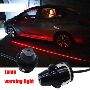 

1 pair Universal LED Car light Openning Door Warning Light accessories red Laser projection Safety Lamps Anti Rear-end Collision