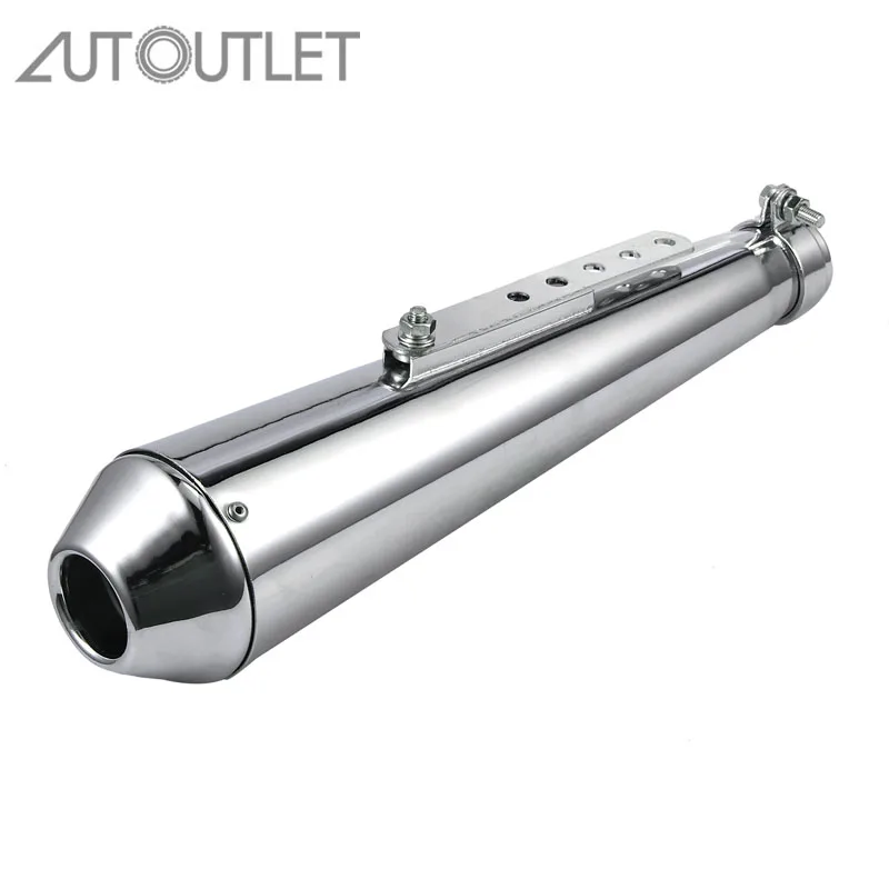 Autolet 1 шт. для коротких мегафонов выхлоп съемные глушители racer custom build Мотоцикл выхлопная труба