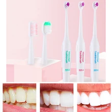 Новая Профессиональная Точная Чистящая электрическая зубная щетка с 3 сменными головками для взрослых, уход за полостью рта, электрическая зубная щетка