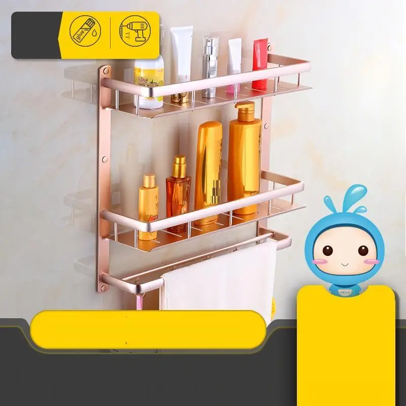 Ducha Mobile Bagno фен для волос Prateleira Parede Badezimmer Salle De Bain полка для душа Banheiro Аксессуары для ванной комнаты Органайзер