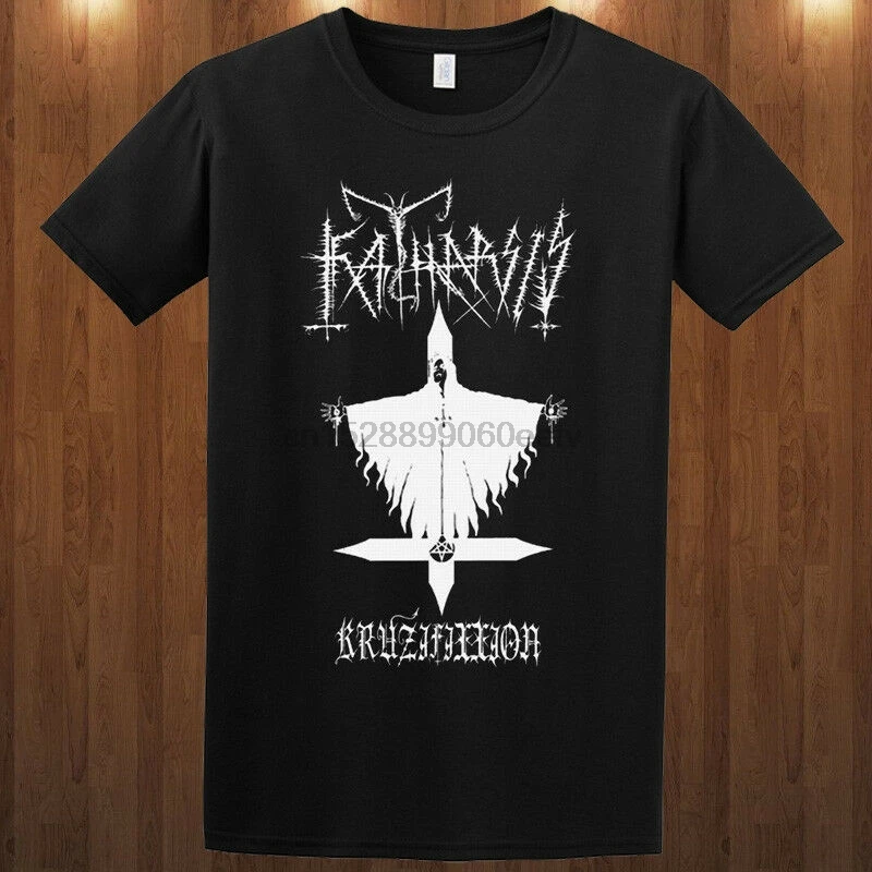 Катарсис Тройник черный металл группа Drakh S M L XL 2XL 3XL футболка экспериментальная |