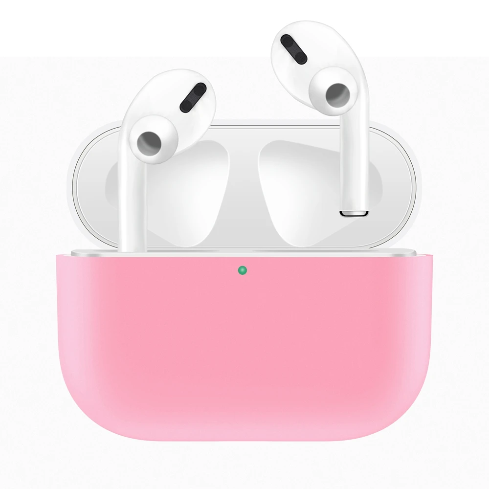 Силиконовый чехол для Apple New AirPods Pro защитный чехол Bluetooth беспроводной TWS покрытие для наушников для Air Pods Pro Аксессуары - Цвет: 24